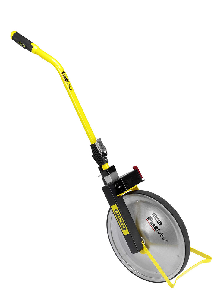 Stanley FatMax Messrad MW55D (analoge Anzeige, rutschfeste Lauffläche, robustes Scheibenrad, Rückste