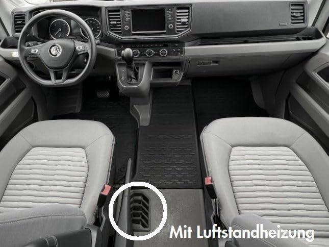 Veloursfussmatten Automatten Velourmatten für VW Grand California 600 ab Bj. 2019 Mit Absatzschoner