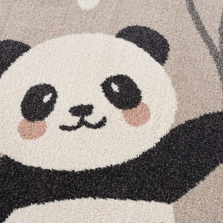 Jimri Teppich Kinderzimmer - Teppiche für Kinderzimmer, Kinderteppich, Kinderteppich, Bär, Panda (Cr