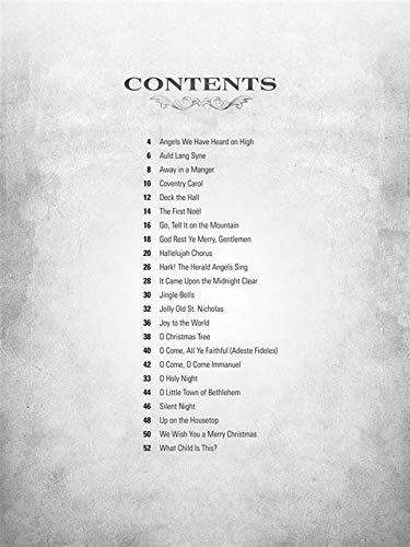 Christmas Carols for Solo Ukulele: For Tenor Ukulele, Taschenbuch