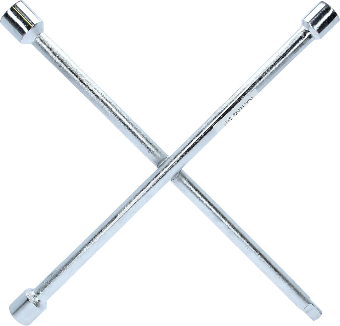KS Tools 518.1153 Radkreuzschlüssel f.PKW,1/2"x17x19x21mm, 40 cm 40 cm 17 x 19 x 21mm x 1/2"Aussenvi