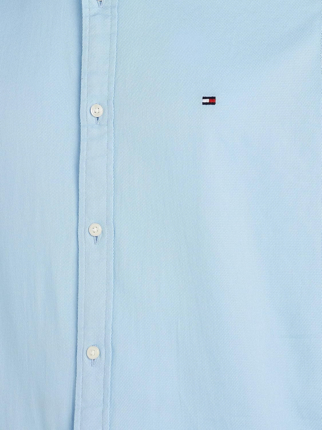 Tommy Hilfiger Herren Hemd Core Flex Dobby Langarm M Blau (Calm Blue), M Blau (Calm Blue)