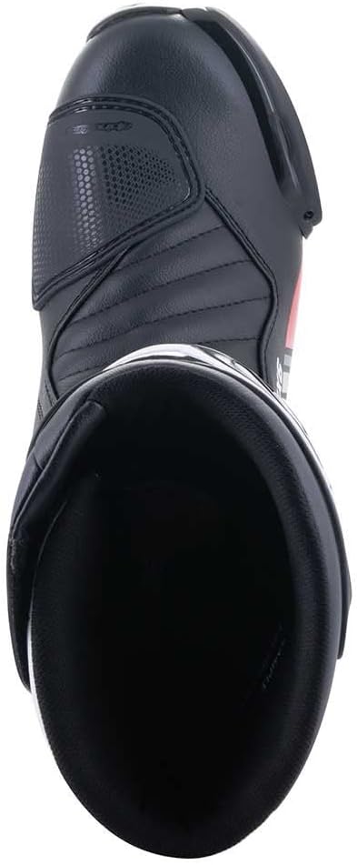 Alpinestars Herren Alpinestar Motorradstiefel 46 EU Schwarz Weiss Grau Rot, 46 EU Schwarz Weiss Grau