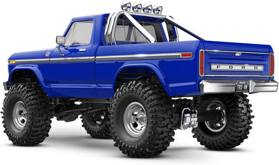 TRAXXAS TRX-4M Ford F150 blau 4x4 Lifted 1/18 Crawler RTR Brushed, mit Akku und USB Ladegerät