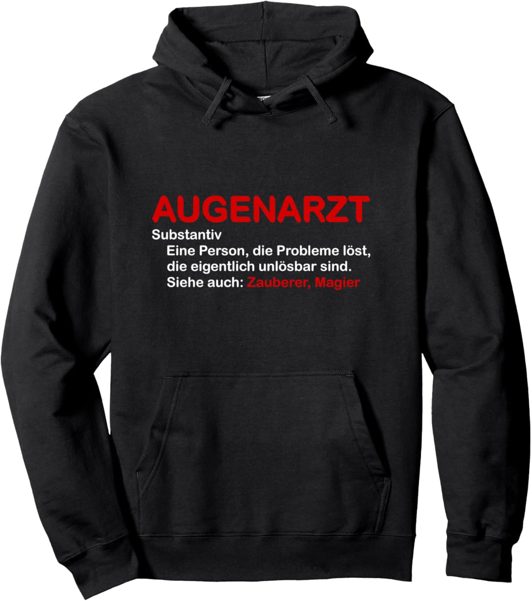 Facharzt Augenheilkunde Augenarzt Pullover Hoodie