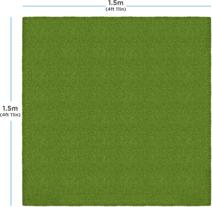 SimSpace Standard Hitting Mat 150x150cm mit SimSpace Standard-Schlagmatte, 150 x 150 cm, mit SimSpac