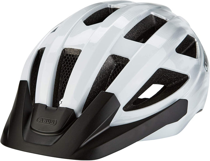 ABUS Rennradhelm Macator - sportiver Fahrradhelm für Einsteiger - auch für Zopfträger/-innen - für D