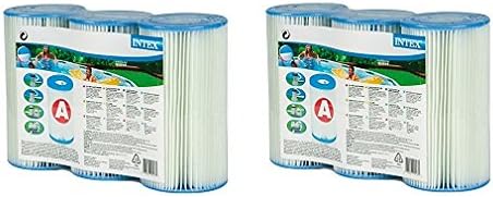 Intex Filterkartusche Typ A für Pools 6 Stück Mz0617106, Mz0617106