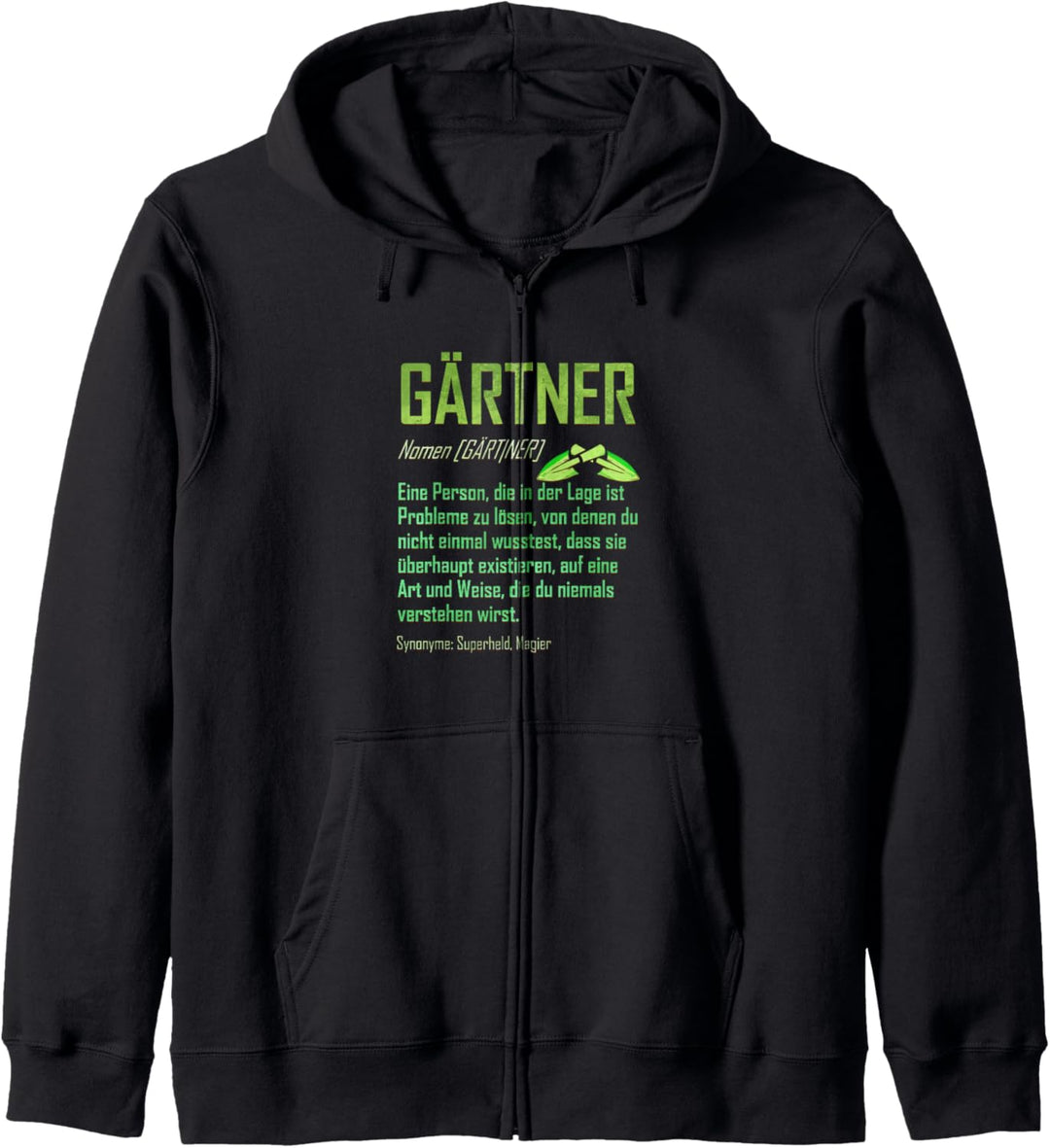 Gärtner Lustige Definition - Garten & Gartenarbeit Kapuzenjacke