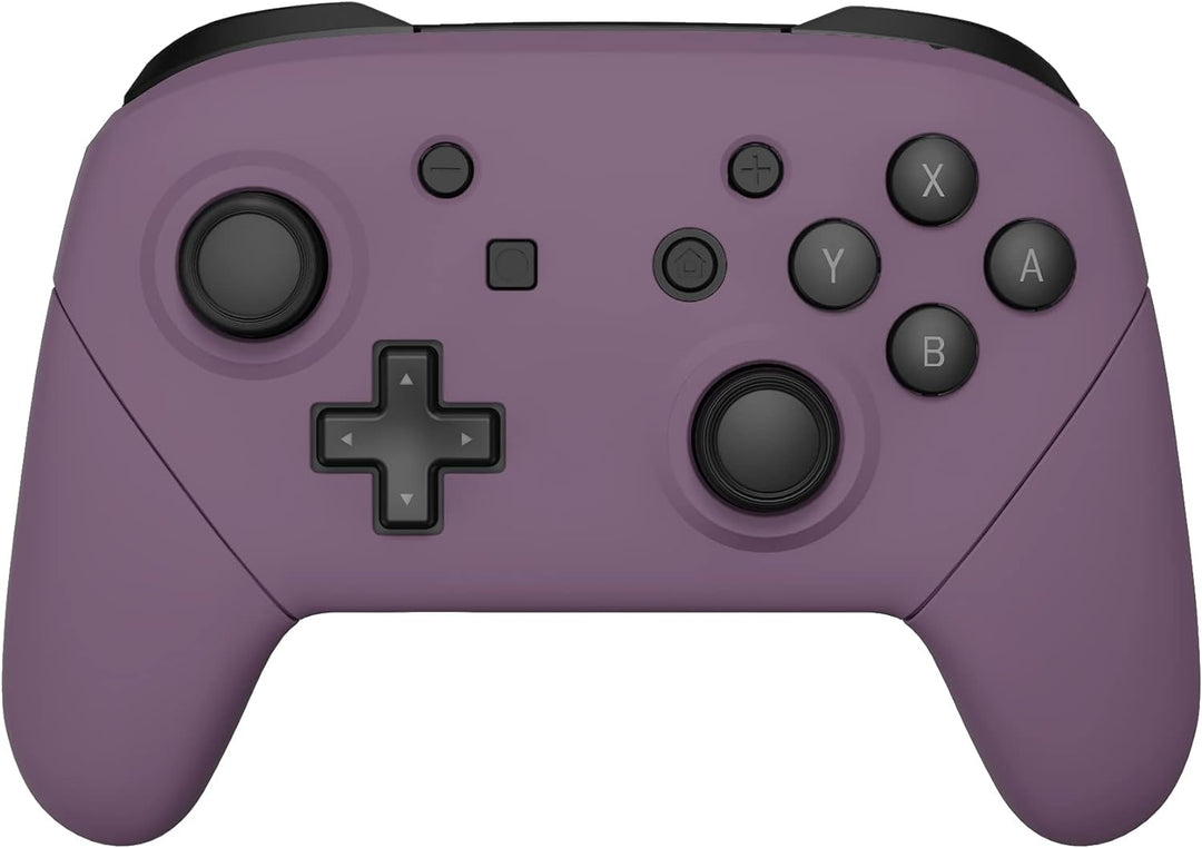 eXtremeRate Griff Hülle Set kompatibel mit Nintendo Switch Pro Controller, DIY-Ersatz Front Case/Bac