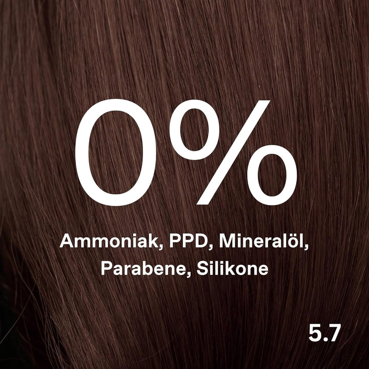 KORRES Argan Oil Colorant – ammoniakfreie Haarfarbe Schokobraun hell 5.7 – 100% Grauhaarabdeckung &