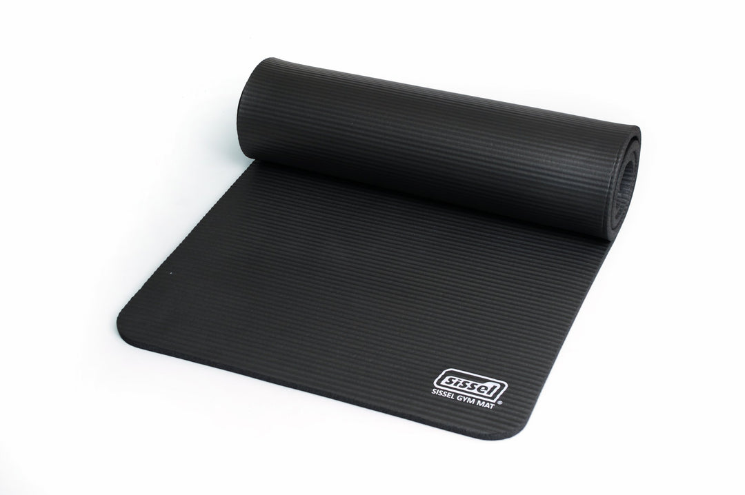 SISSEL Gymnastikmatte Turnmatte Yogamatte Sportmatte anthra 180 X 60 X 1,5 cm