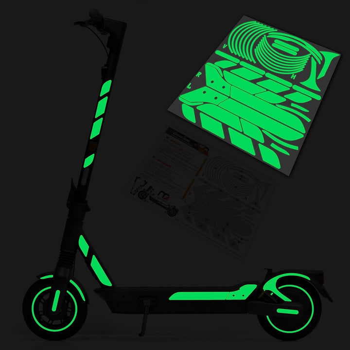 Aufkleber-Set/Sticker Set geeignet für Segway Ninebot MAX G2D E-Scooter - 46-teilig auf 35x40cm Boge