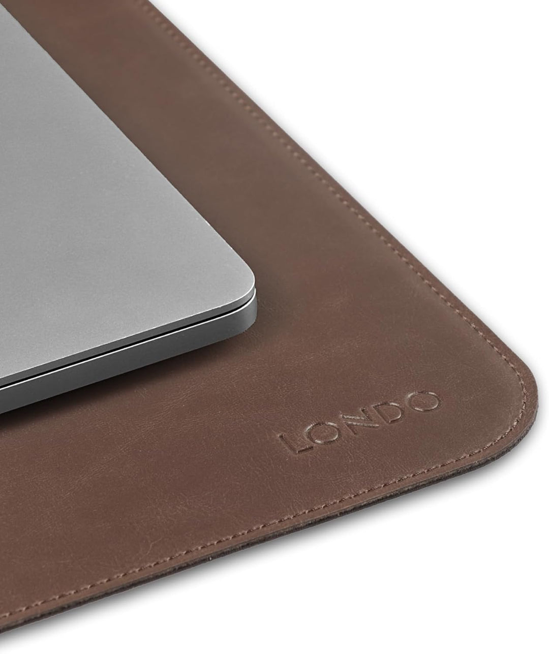 Londo Mauspad aus PU-Leder, Schreibtischunterlage für Tastatur und Maus, grosse Schreibtischunterlag