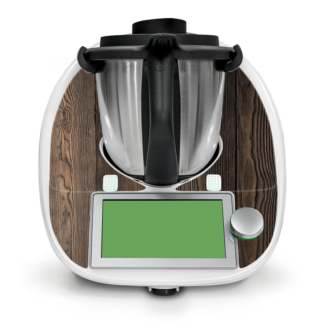 Deko Schutz Aufkleber kompatibel mit Küchenmaschine Thermomix TM6 Design Sticker Klebefolie Zubehör