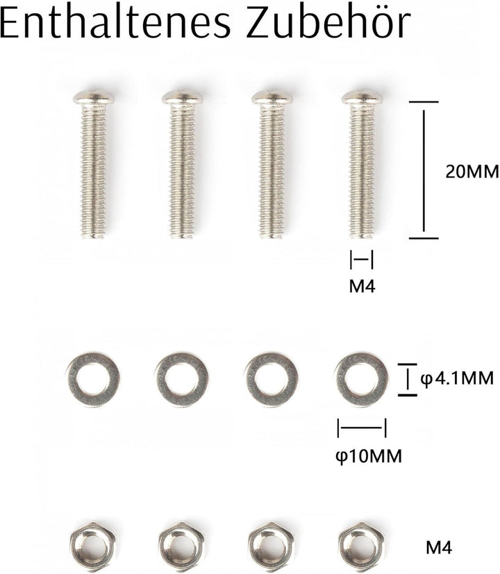 Novatool 2 x Erdspiess 10 x 6 x 18 cm Edelstahl Profi Gartenspiesse Erdspiess für Lampen Gartenzubeh