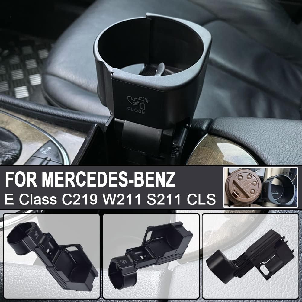 Auto-Getränkehalter für die Mittelkonsole, Getränkehalter für Mercedes Benz E-Klasse W211 S211 CLS C