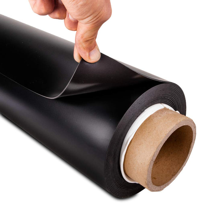 magnets4you Magnetfolie Rohmaterial, Breite 615 x 1,5 mm, Laufmeter 1000x615x1.5 mm Grau, 1000x615x1