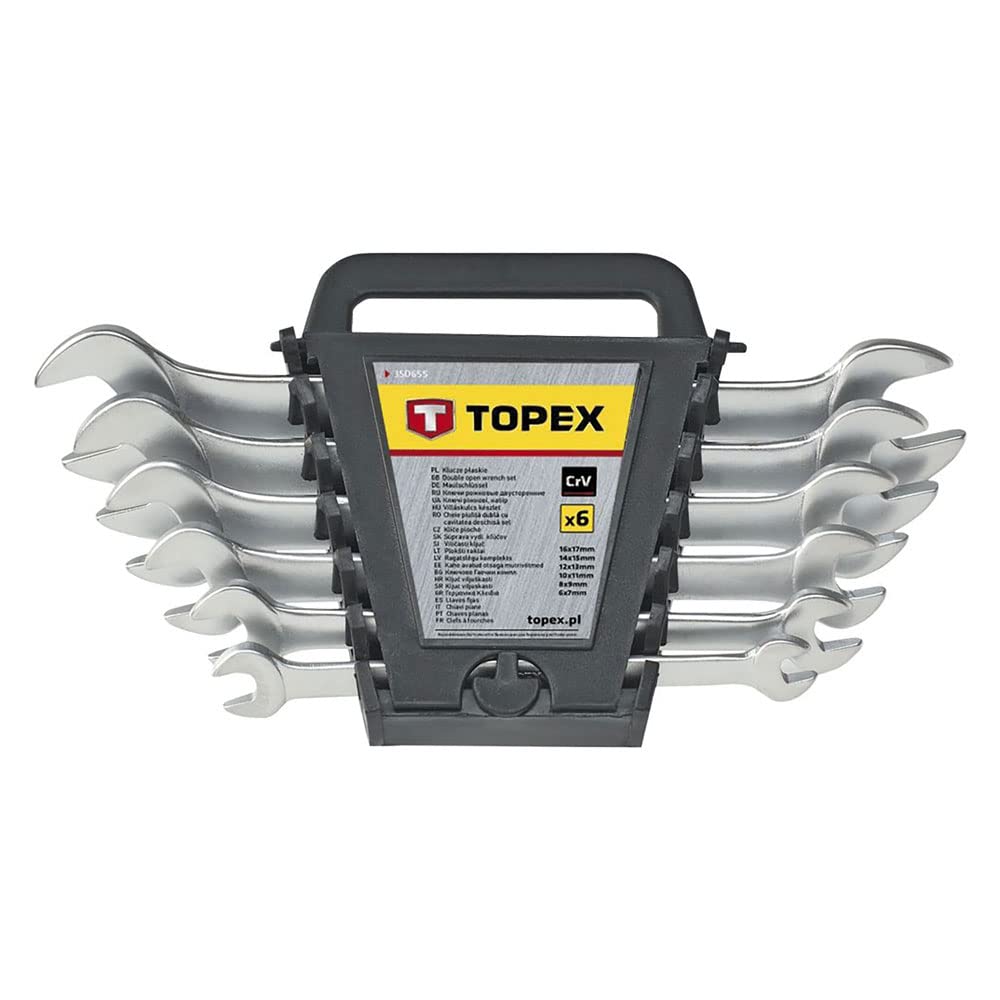 NEO TOOLS Doppelseitige Flachschlüssel, 6-32 mm, 12 Stück, Marke