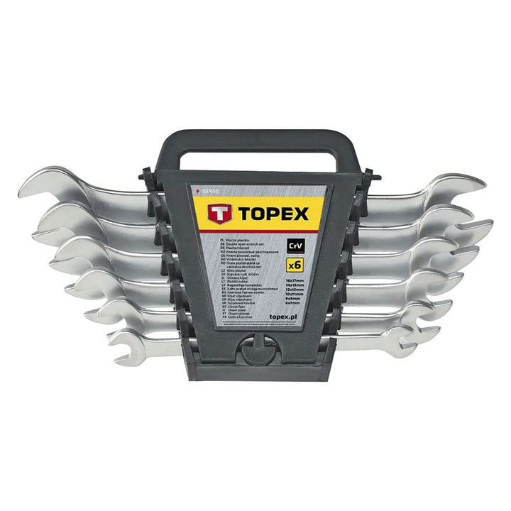 NEO TOOLS Doppelseitige Flachschlüssel, 6-32 mm, 12 Stück, Marke