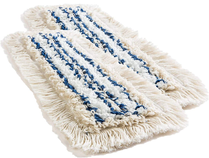 Stahlmann & Sachs 2X Profi Wischbezug für Wischmopp Mop aus 100% Baumwolle universell einsetzbar auc