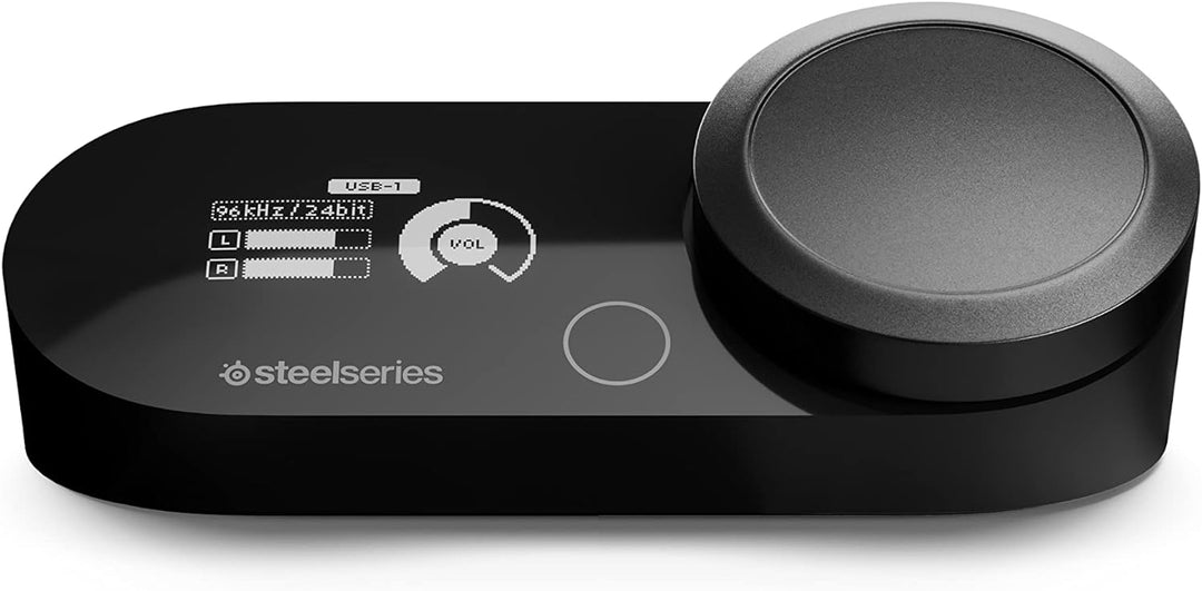 SteelSeries GameDAC Gen 2 Hi-Res Audio Amplifier - ESS Sabre Quad-DAC - AI Noise Cancellation - 360°