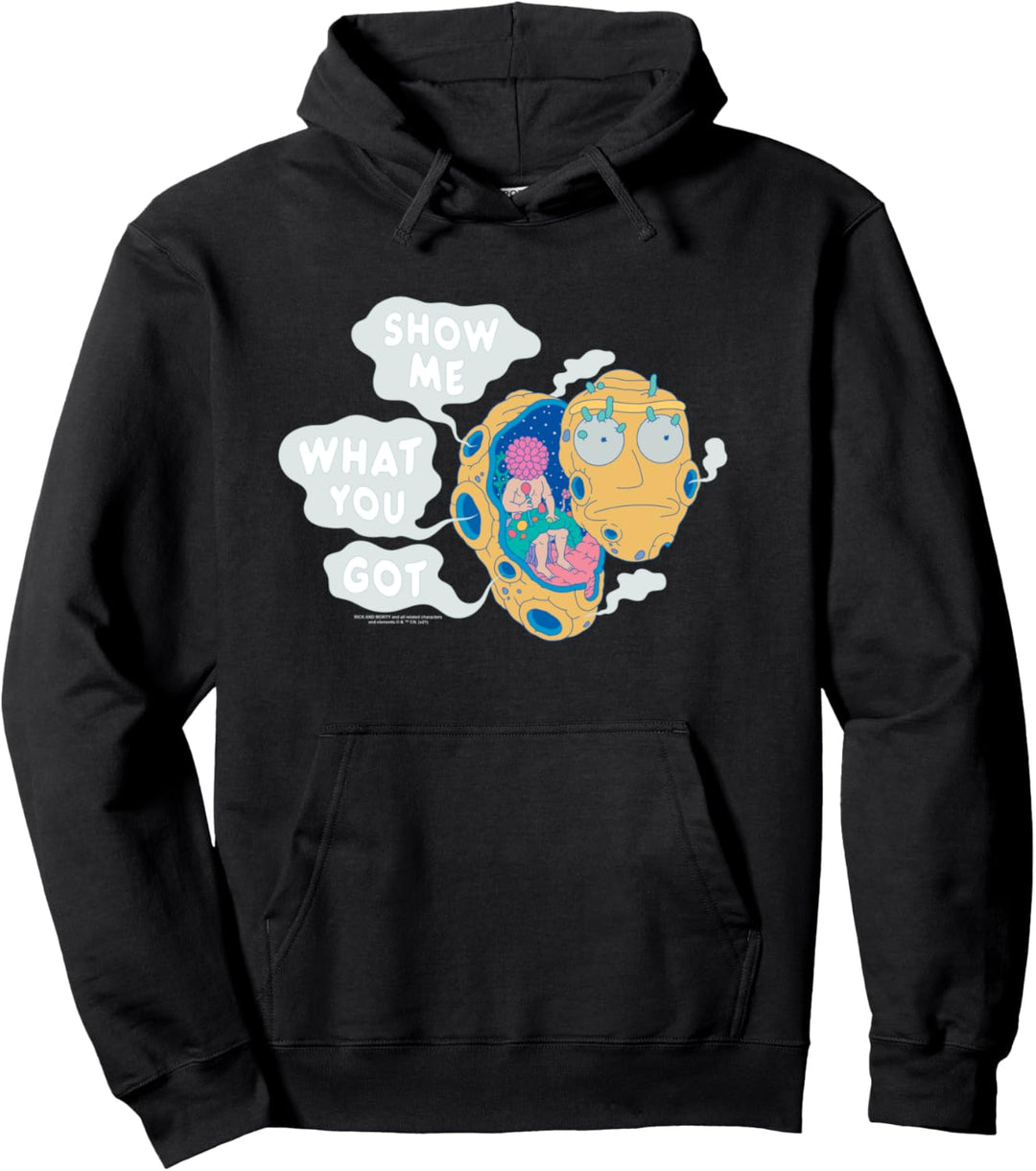 Rick und Morty Zeig es mir Pullover Hoodie