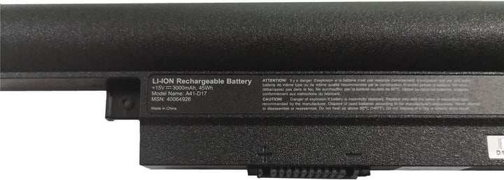 HUBEI A41-D17 40064926 Ersatz Laptop Akku für Medion Akoya E7415 E7415T E7419 E7416 P7647 P7643 E742