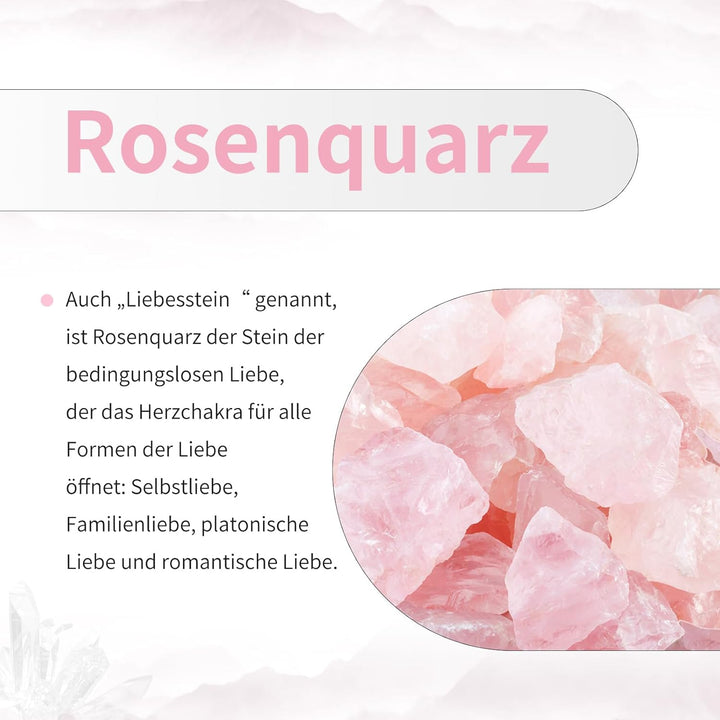 KYEYGWO Rosenquarz Natürlicher Oval Kristall Kerzenhalter Ornament, Heilung Stein Kerzenständer Poli