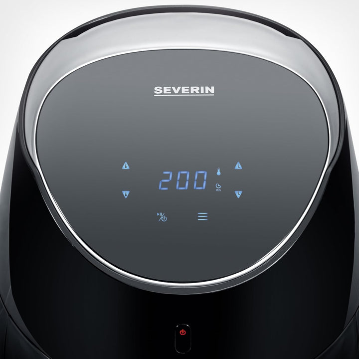 SEVERIN FR 2445 XXL-Heissluftfritteuse (2.000 W, 5 L Kapazität, 1.500 g Frittiermenge), 5 Liter