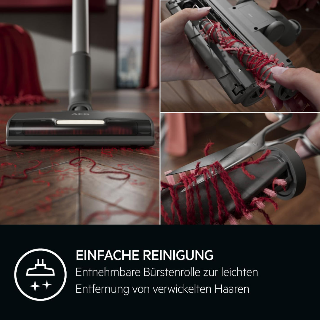 AEG ULTIMATE 7000 ÖKO AP71UB14AM Akku-Staubsauger / leicht 2,2 kg / 70 % Recyclingmaterial / 50 Min.