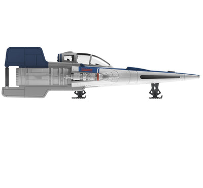 Revell 06773 Resistance A-Wing Fighter, 1:44 Star Wars Modellbausatz für Einsteiger zum Stecken und