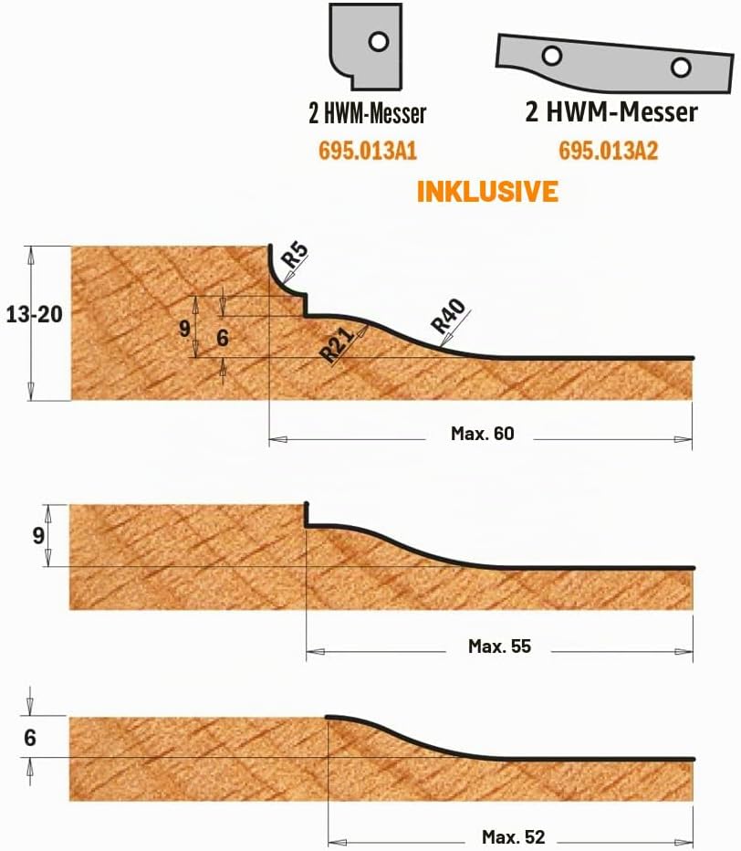 CMT 691.580 – Par contracuchillas 50 x 4 mm