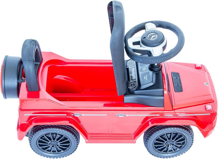 Rutscherauto Mercedes G350d, Babyrutscher mit leisen Kunststoffrädern, Kinderfahrzeug, Rutschauto