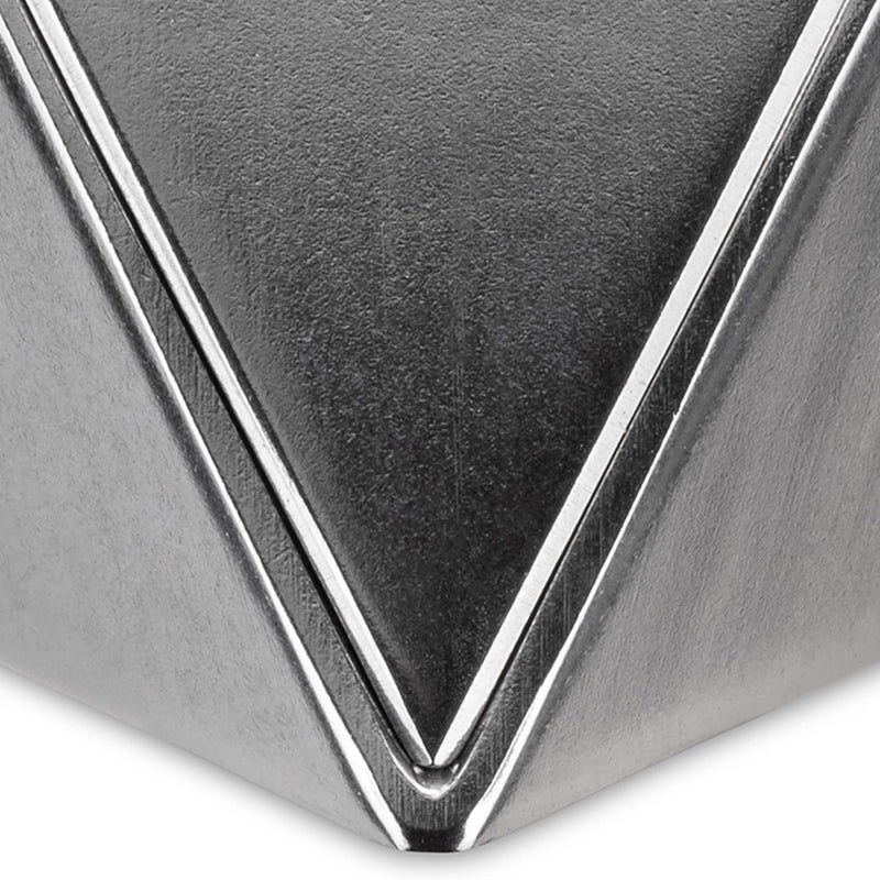 Alessi AGO01 Roost Doppel-Eierbecher - Aluminium, Silber, 4,50 x 4,50 x 4,50 cm