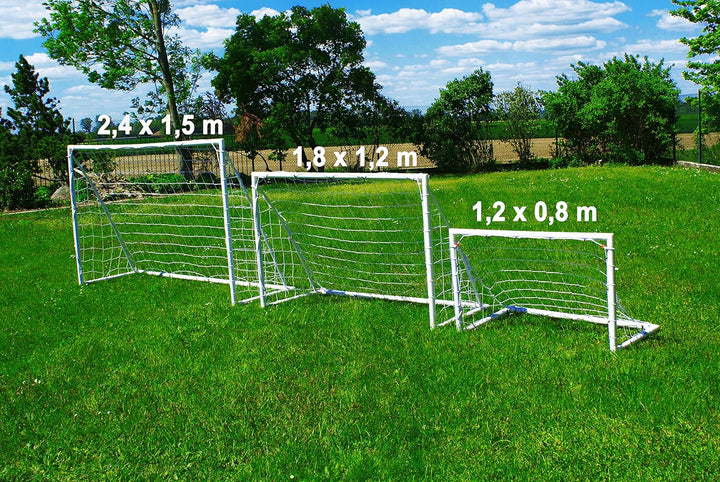 Fussballtor für Kinder Fun - 3 Grössen zur Auswahl - aus uPVC Klicksystem Zubehör und 100% WETTERFES
