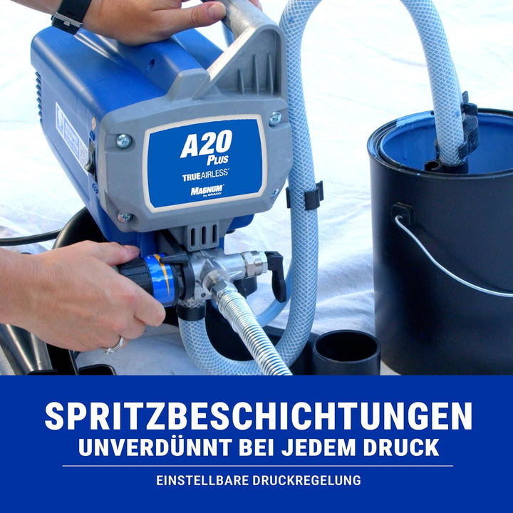 Magnum by Graco 17C243 A20 Plus Airless-Farbspritzgerät, Private Anwendung (Fördermenge 0,9 l/min, m