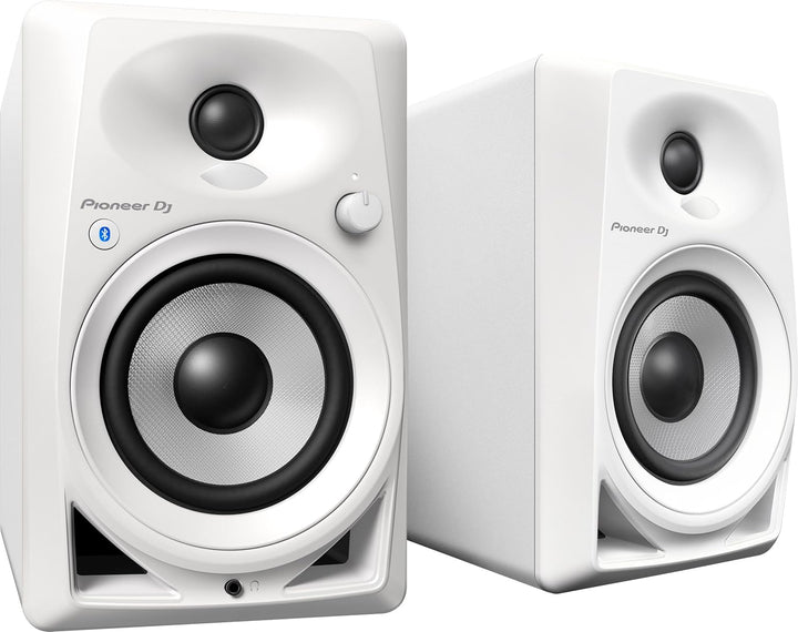 Pioneer DJ DM-40BT-W Bluetooth Studiomonitore, Weiss Weiss 4'' Bluetooth Single, Weiss 4'' Bluetooth