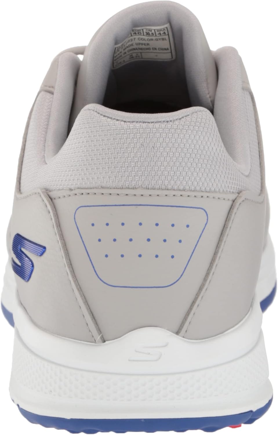 Skechers Herren Go Golf Torque Sneaker 40.5 EU Weit Gray Blue Sole, 40.5 EU Weit Gray Blue Sole