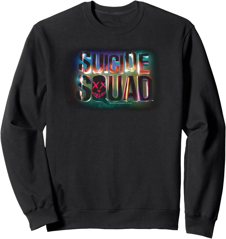 Suicide Squad Neon Logo Sweatshirt