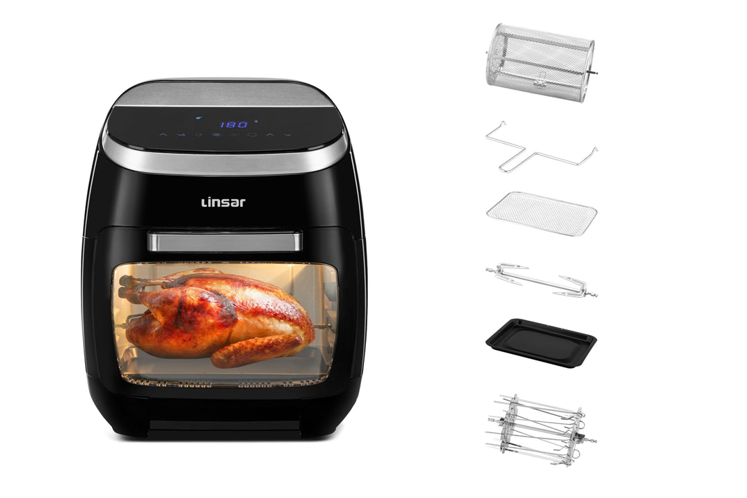 Linsar - Heissluftfritteuse 11L - Multifunktions Air Fryer Ofen mit VORTX-Technologie - Komplettes Z
