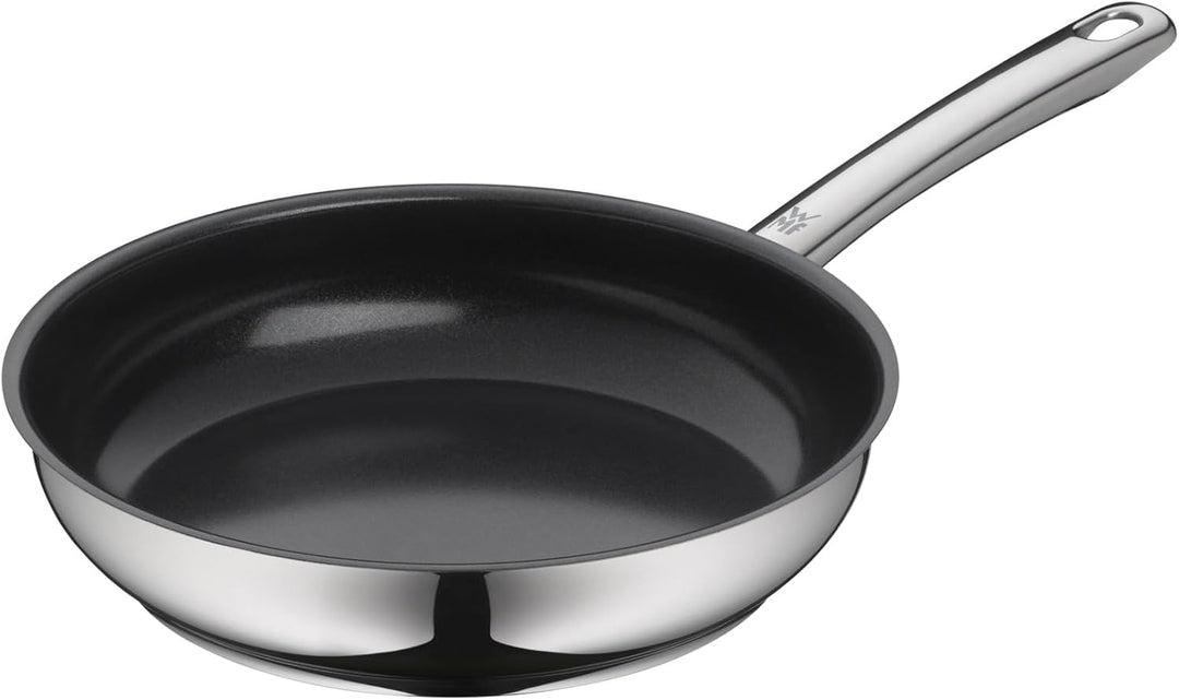 WMF Devil Pfannenset 2-teilig, Bratpfanne Induktion 24, 28 cm, Cromargan Edelstahl beschichtet, Kera