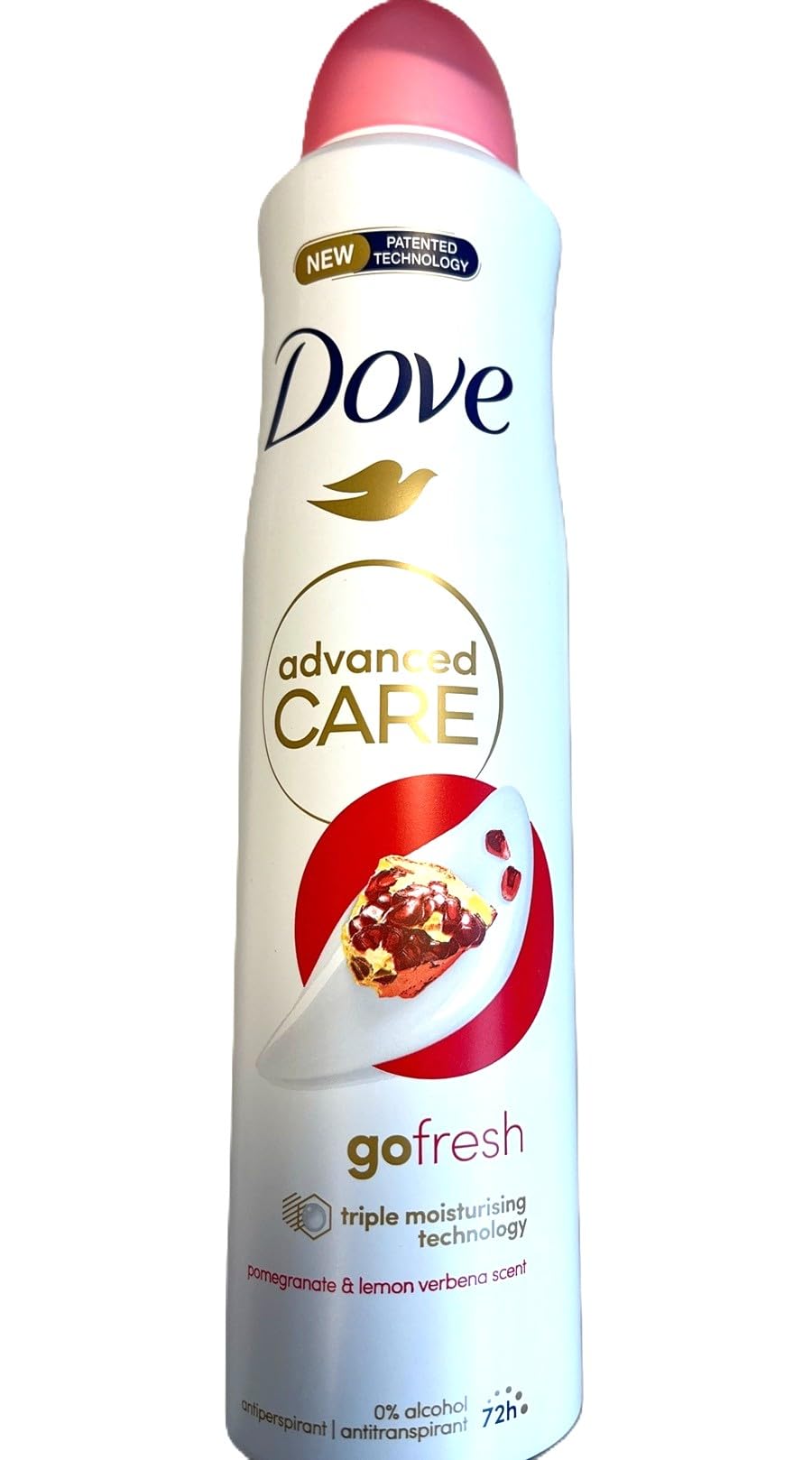 6x Dove Women Deodorant Spray Go Fresh - Granatapfel und Lemon Verbena- 250ml