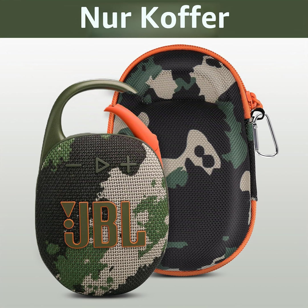 Aenllosi Harte Tasche Kompatibel mit JBL Clip 5 Bluetooth Lautsprecher Box,JBL Tragbare Wasserfest S