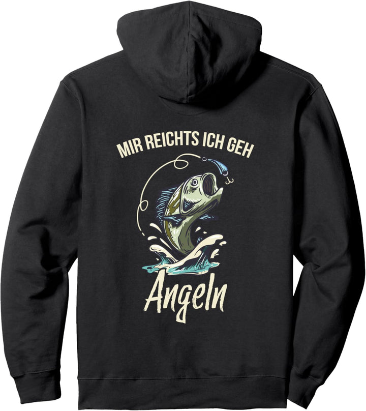 Mir reichts ich geh angeln - Angler Fischer Angeln Pullover Hoodie