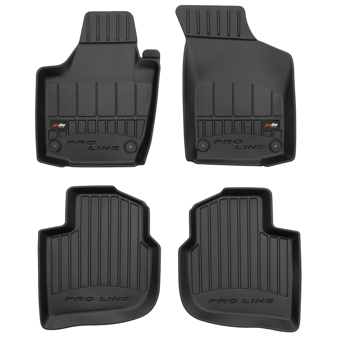 M MOTOS Gummimatten Auto Fussmatte passt für SEAT Toledo IV 2012-2018 Verbessern Sie Ihren Reisekomf