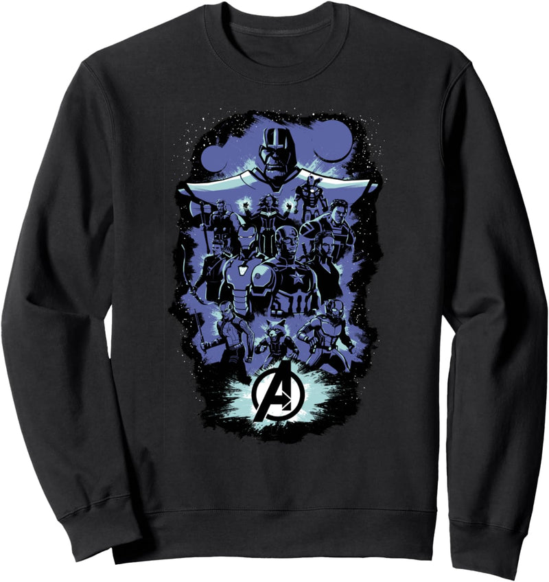 Marvel Avengers: Endgame Group Shot Pop Art Sweatshirt