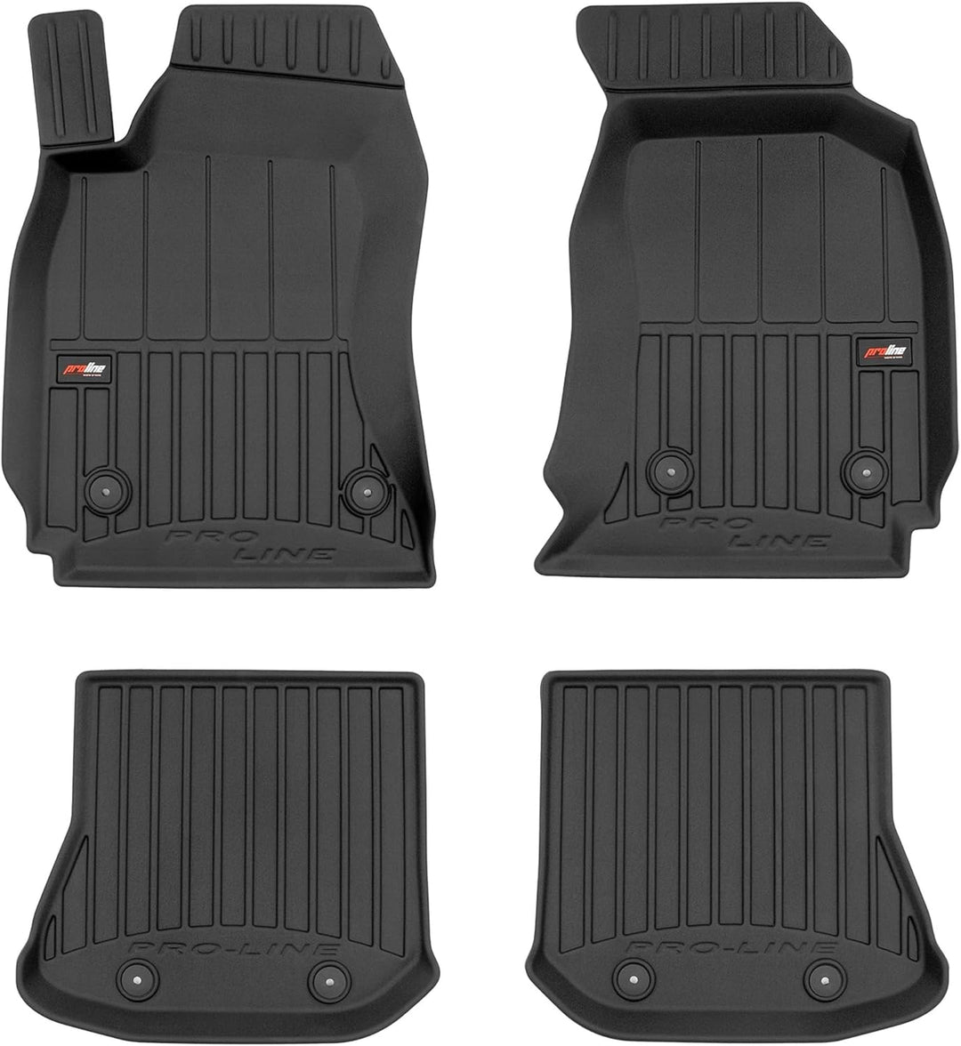 SMK Gummimatten Auto fussmatten Satz für Audi A4 B5 1994-2001 Erleben Sie einen neuen Standard des R