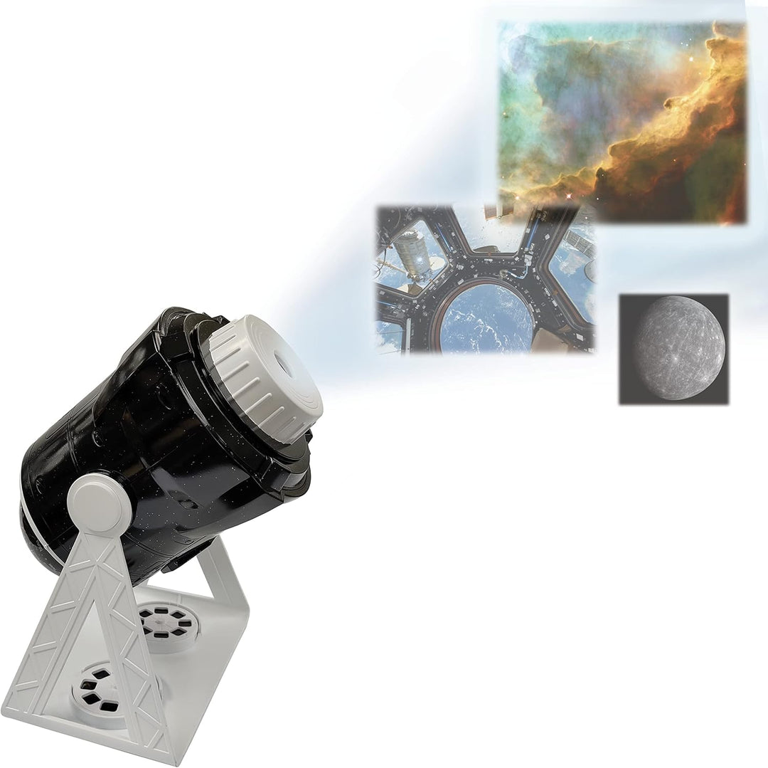 Lexibook, Speaking 2-in-1 Constellations and Images Planetarium Projector, 24 images to discover spa
