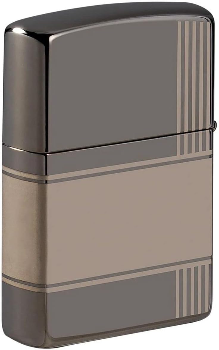 ZIPPO – Sturmfeuerzeug, James Bond™ 007 Bullet Hole, 360° Laser Engraved, Black Ice, nachfüllbar, in